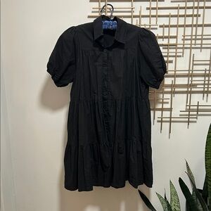 Elegant Black Women's Dress